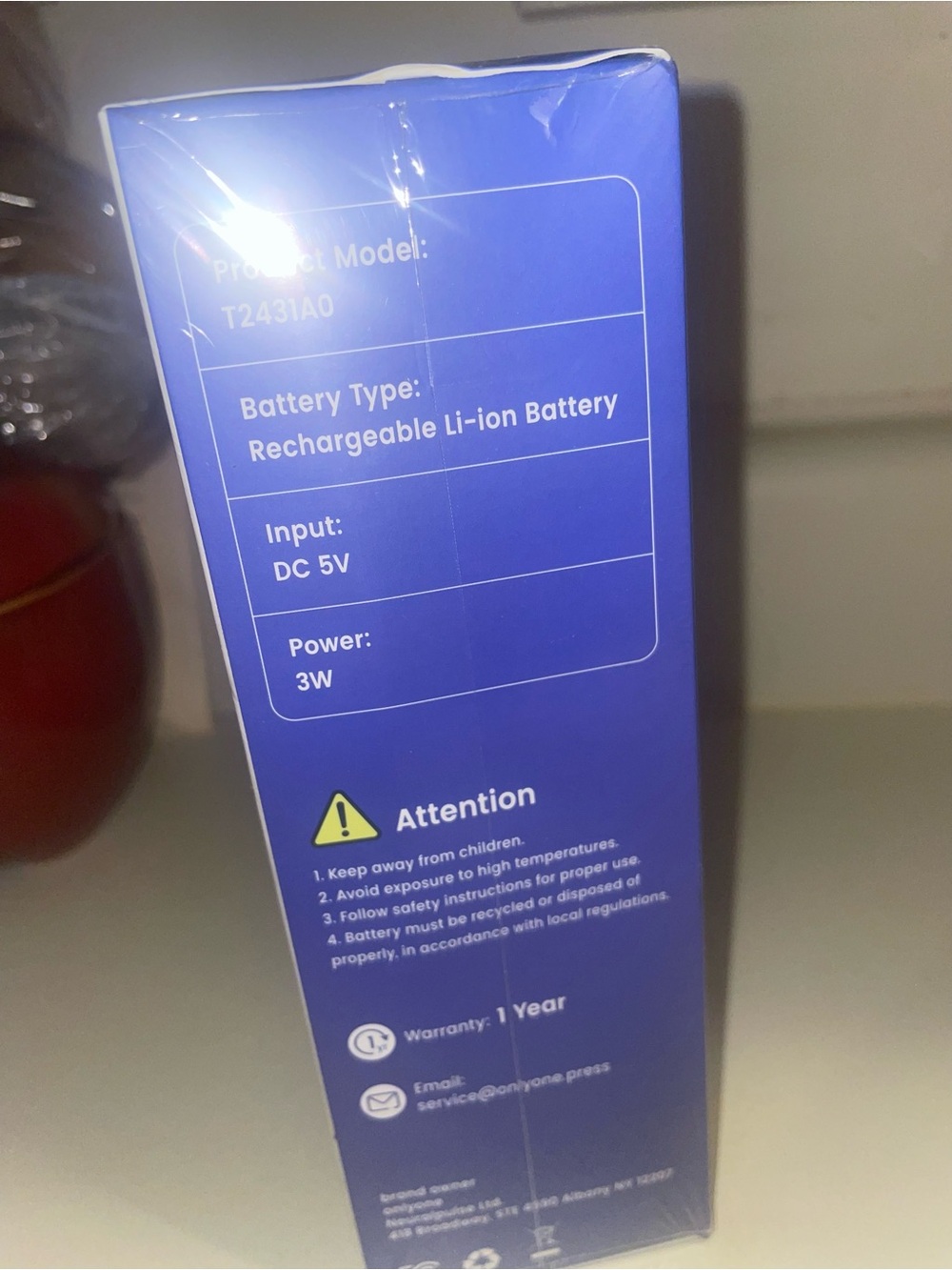 Rechargeable toothbrush - Picture 2 of 5